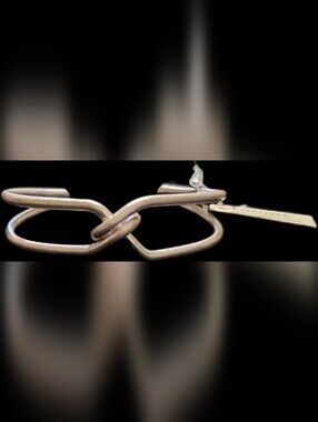 Silvertone Knot Cuff Bracelet